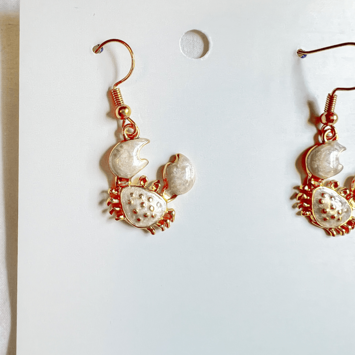 Classic Crab Earrings - ALilBitOfSpice