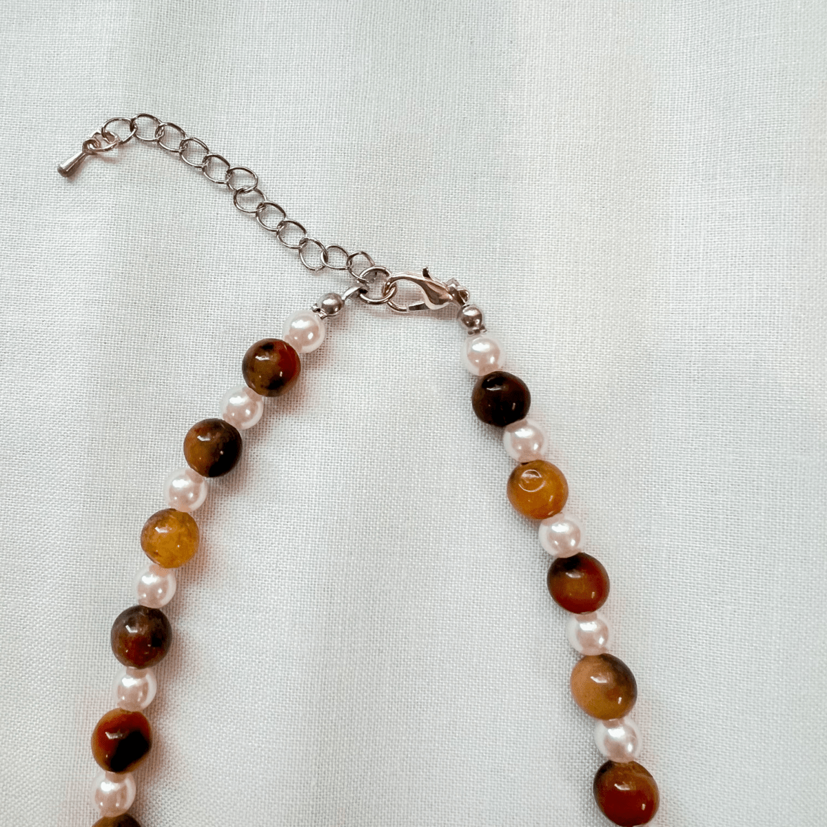 Colors of Fall Beaded Necklace - ALilBitOfSpice