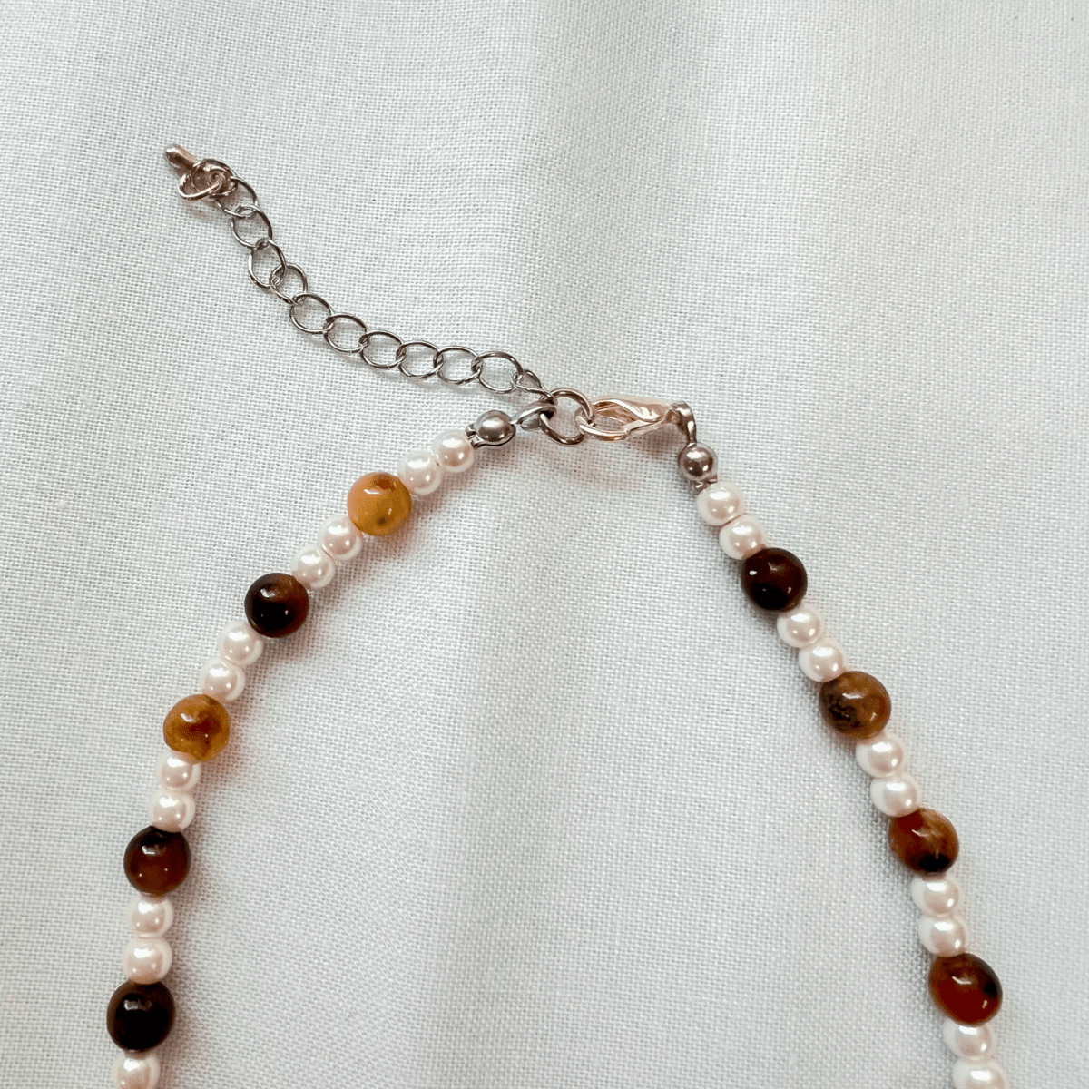 Colors of Fall Beaded Necklace - ALilBitOfSpice