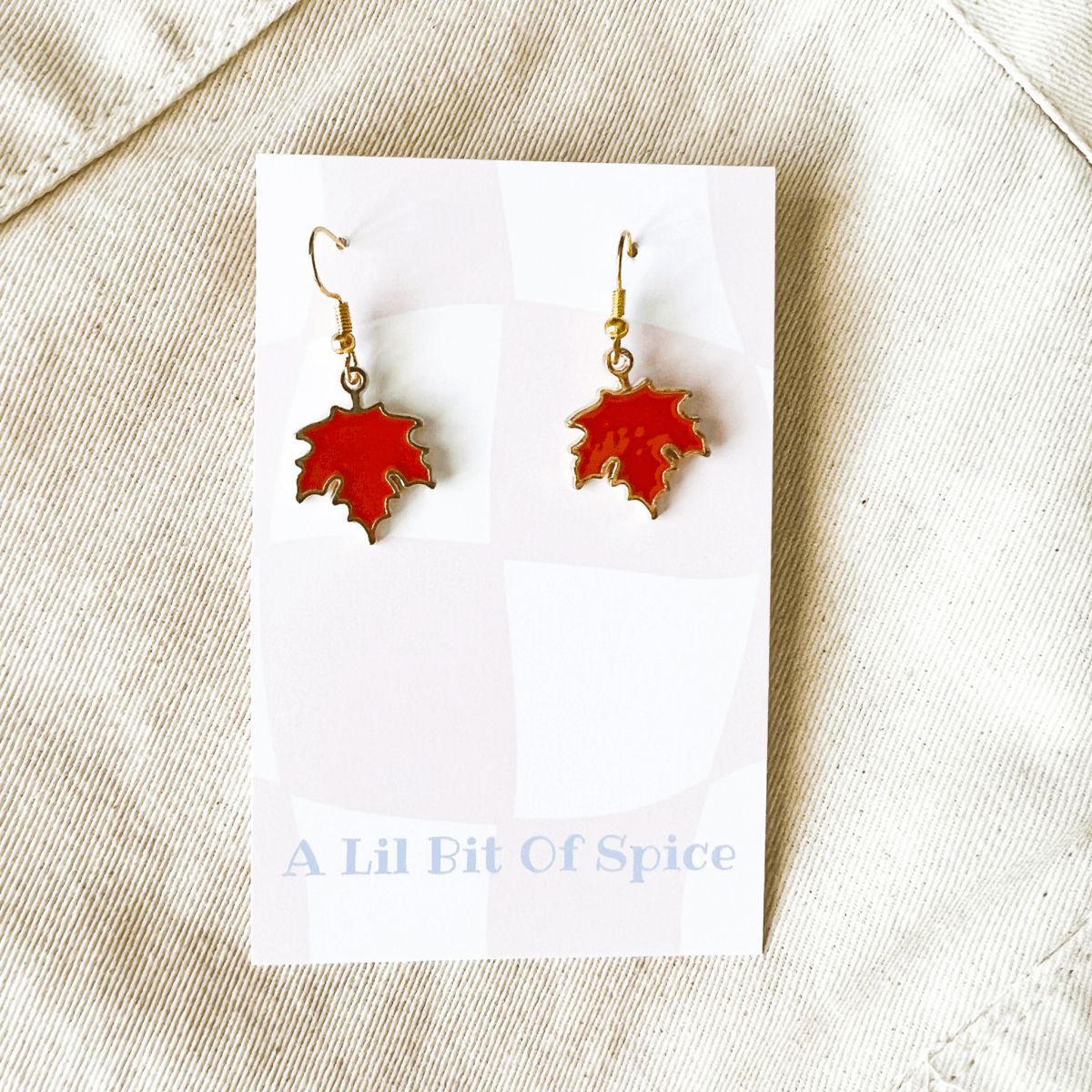 Fall - Themed Earrings - ALilBitOfSpice