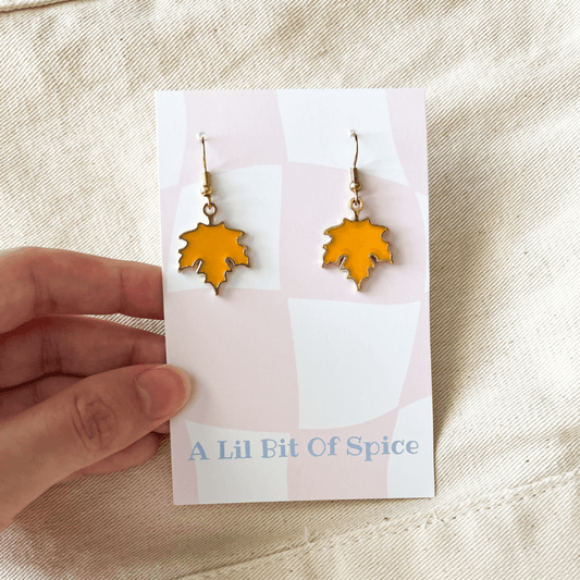 Fall - Themed Earrings - ALilBitOfSpice