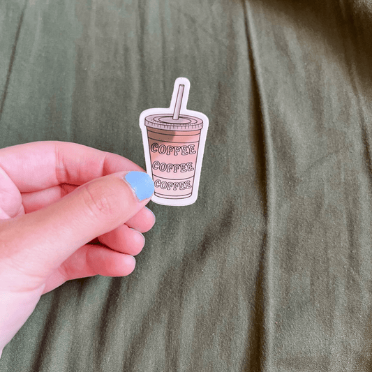 Iced Coffee Sticker - ALilBitOfSpice