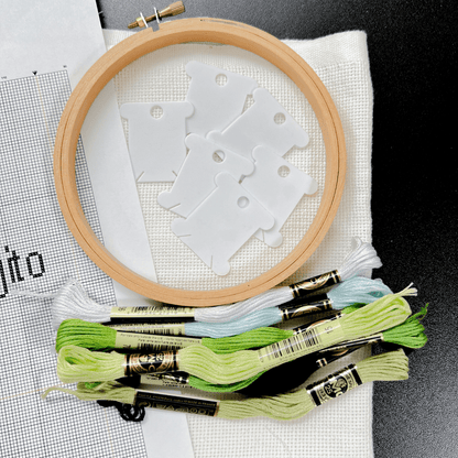 Mojito Cross Stitch Kit - ALilBitOfSpice