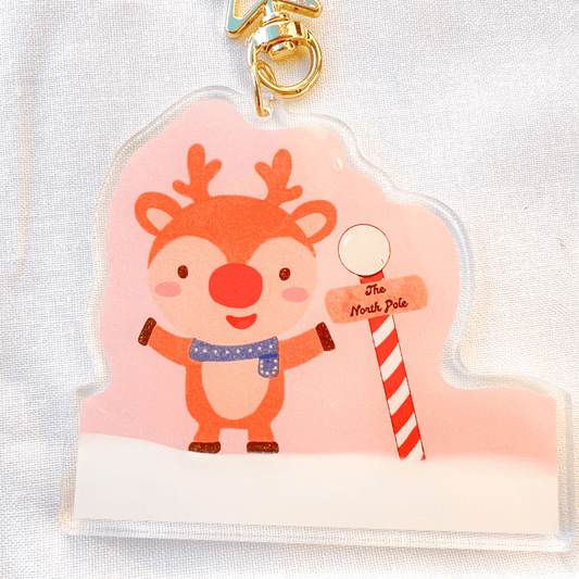 North Pole Keychain - ALilBitOfSpice