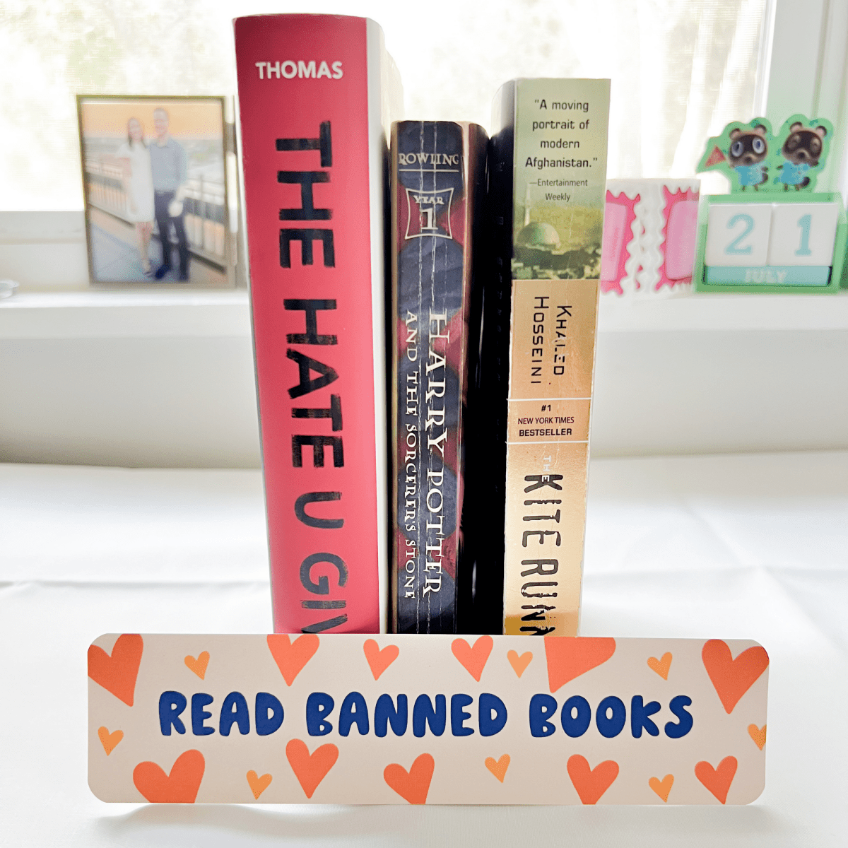 Read Banned Books Bookmark - ALilBitOfSpice