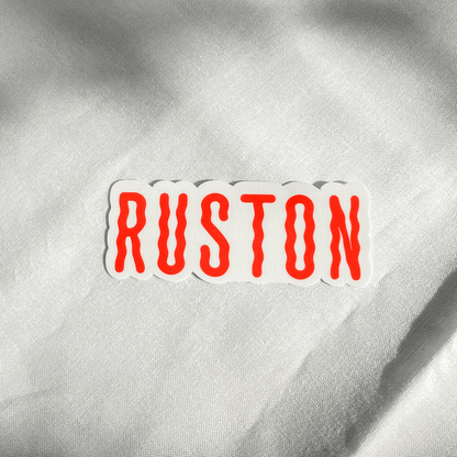 Ruston Wave Sticker - ALilBitOfSpice