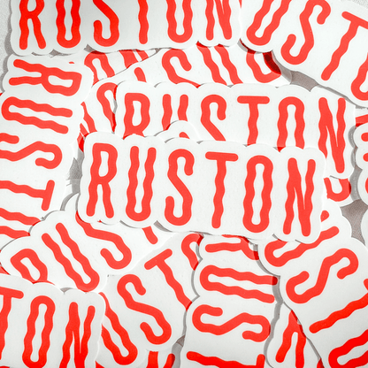 Ruston Wave Sticker - ALilBitOfSpice