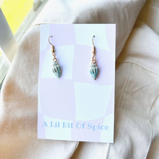 Sea Shell Earrings - ALilBitOfSpice