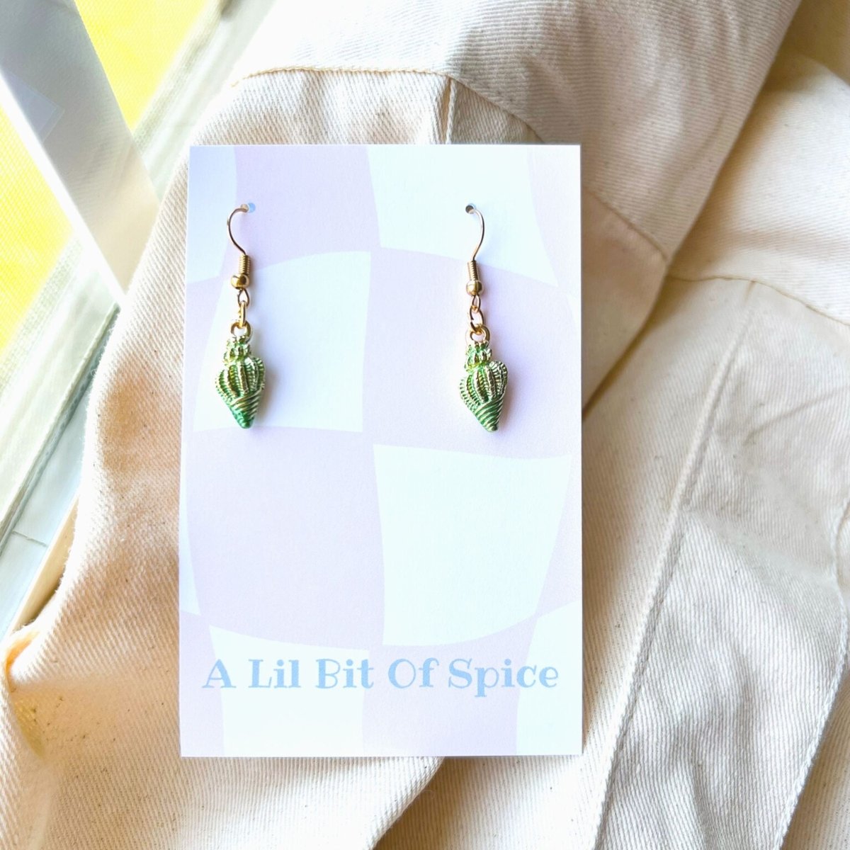 Sea Shell Earrings - ALilBitOfSpice