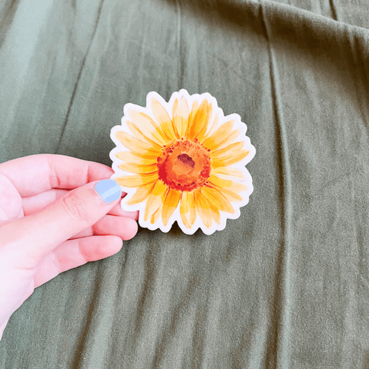 Sunflower Sticker - ALilBitOfSpice