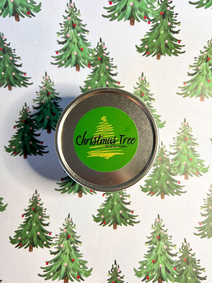 Christmas Tree Soy Wax Candle